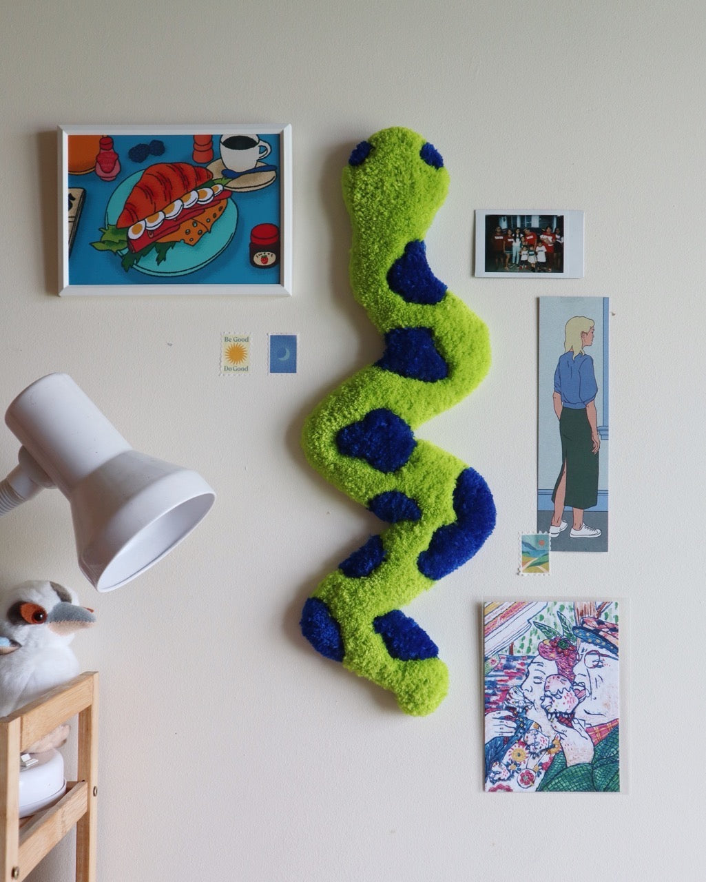 Snake Wall Hanging Rug