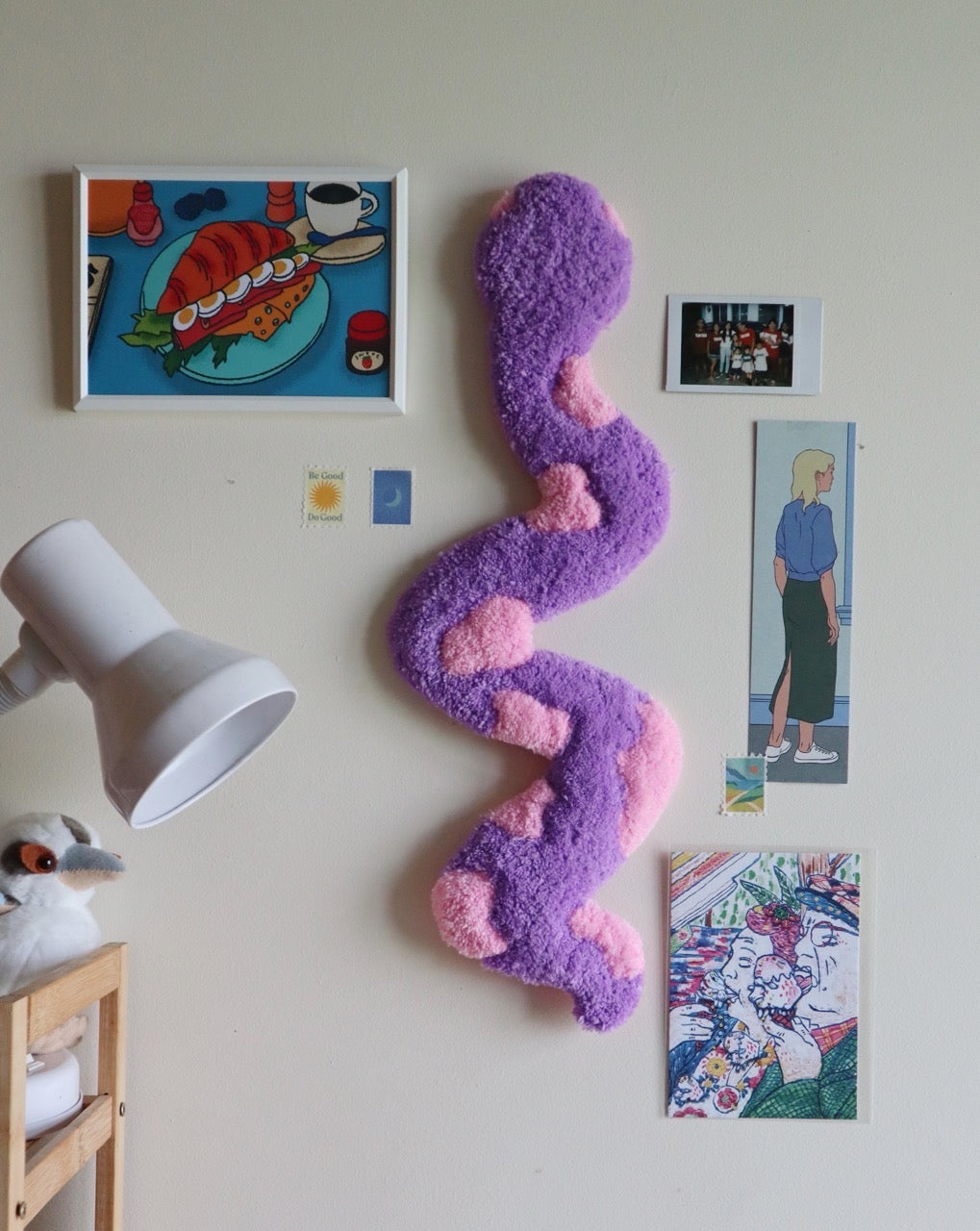 Snake Wall Hanging Rug