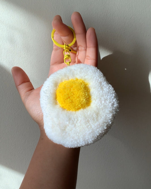 Egg Rug Keychain