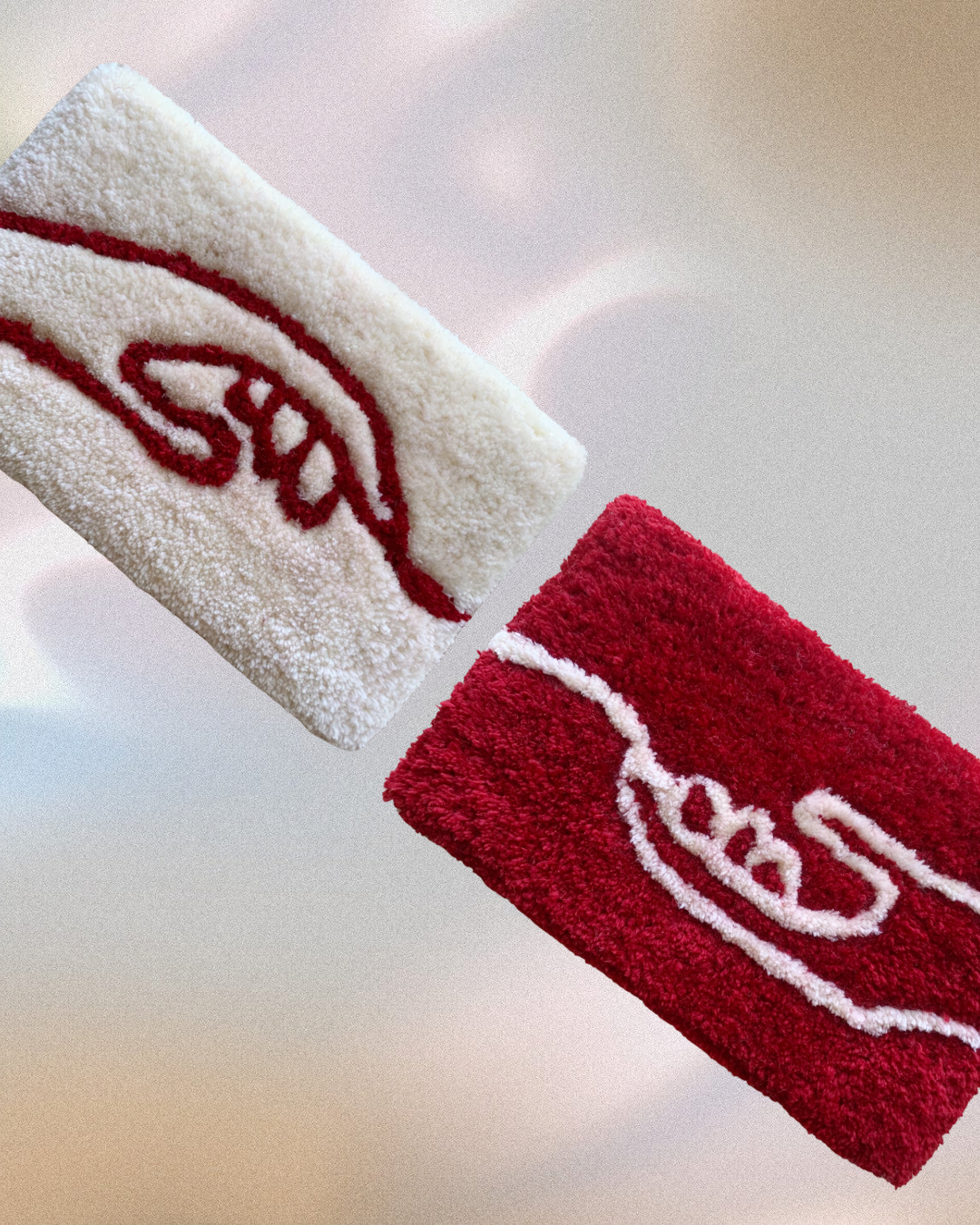 Red Thread of Fate Rug Pair