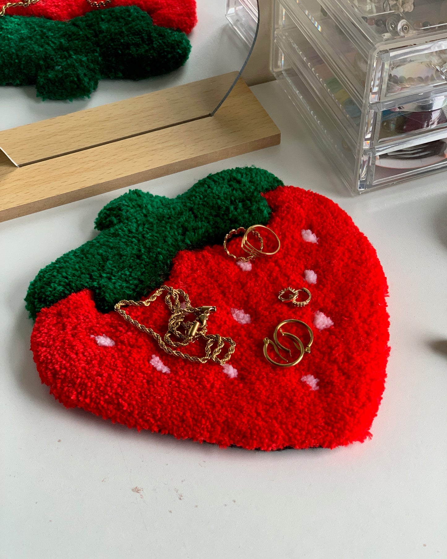 Strawberry Mini Rug