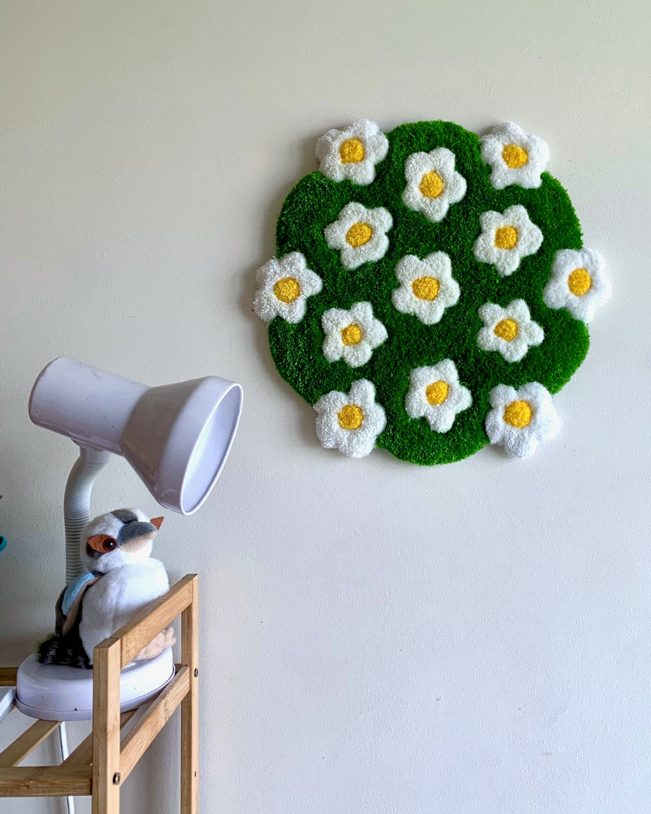 Mini Flower Field Rug (Made to Order)