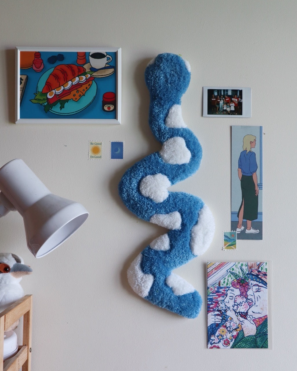 Snake Wall Hanging Rug